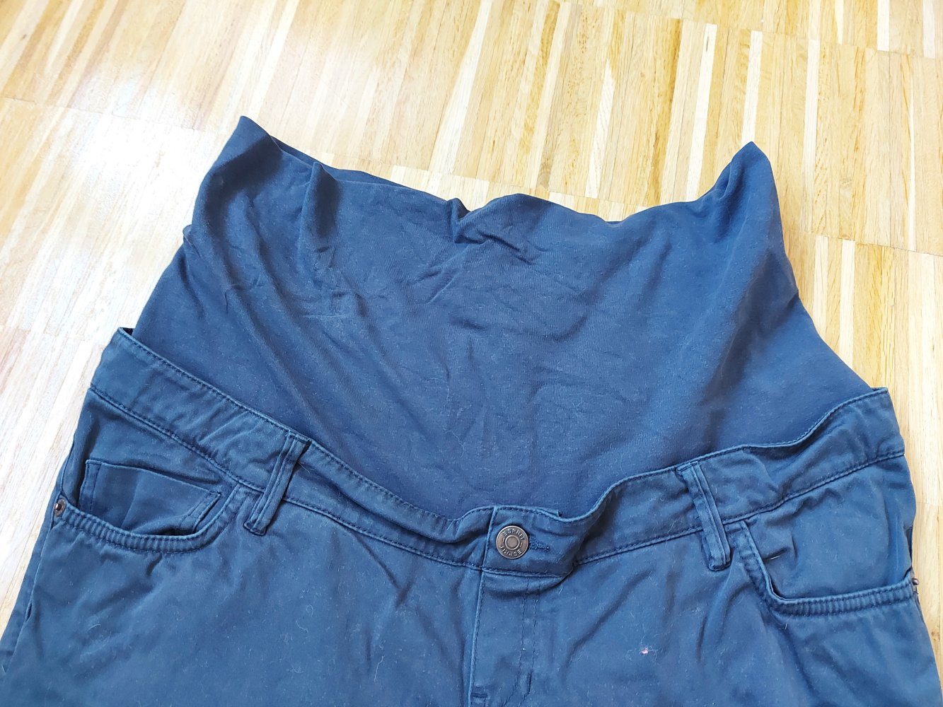 marineblaue Umstandshose vom Esprit Gr. 40