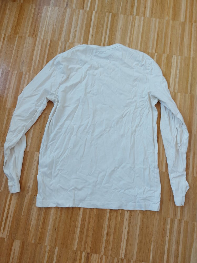 weißes Männer-Langarmshirt von s.Oliver