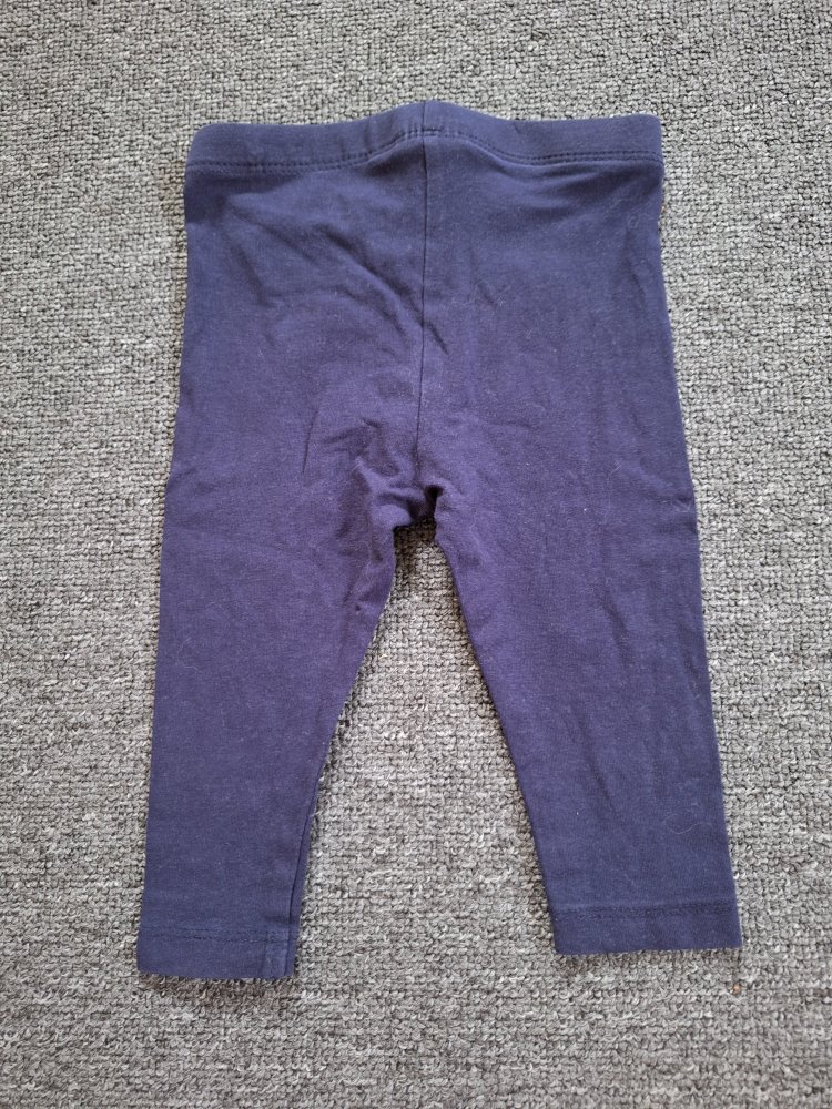 blaue Leggings Gr. 62/68