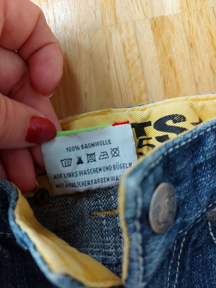 schicke Babyjeans Gr. 68