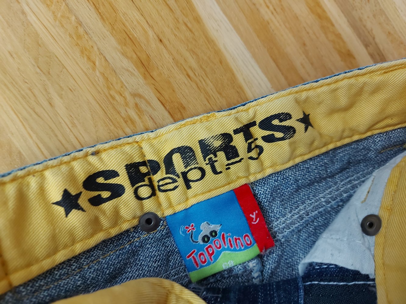 schicke Babyjeans Gr. 68