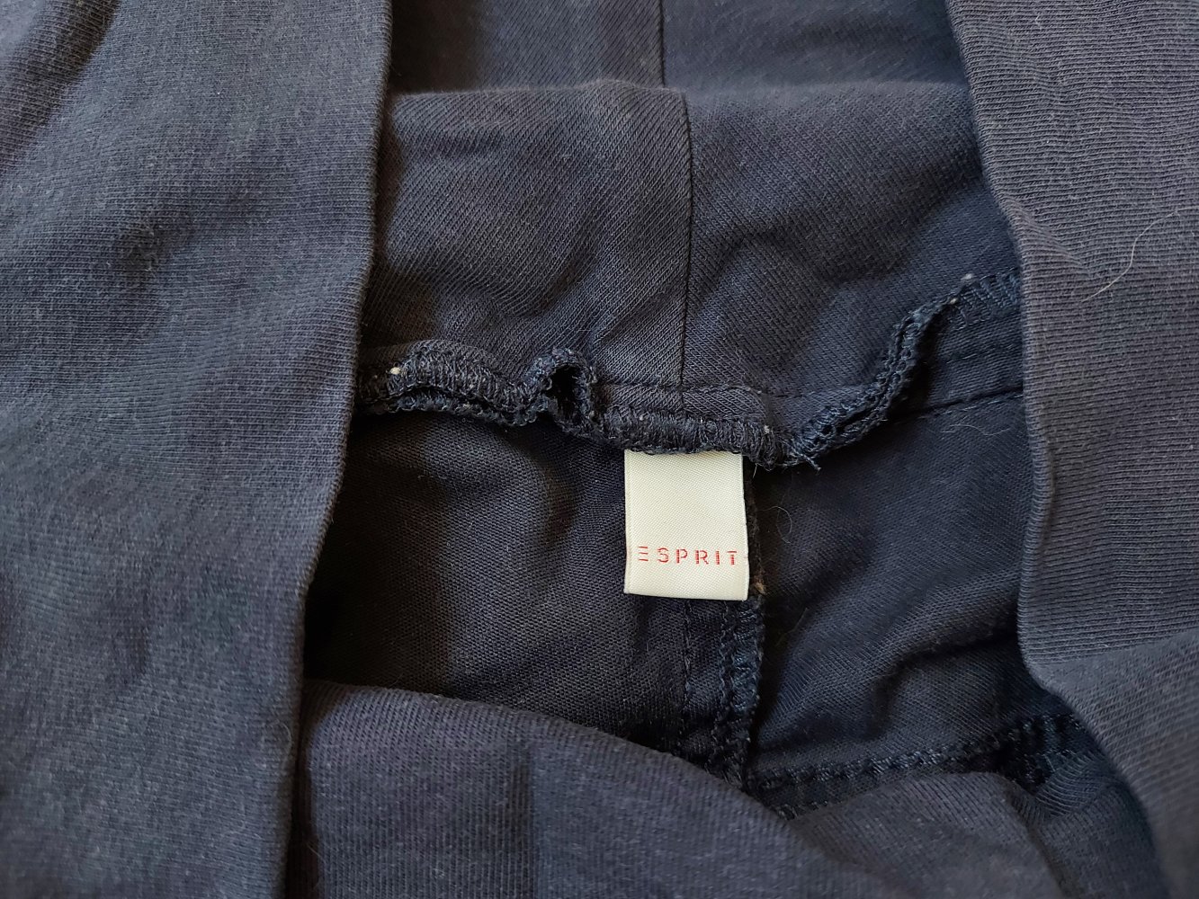 marineblaue Umstandshose vom Esprit Gr. 40