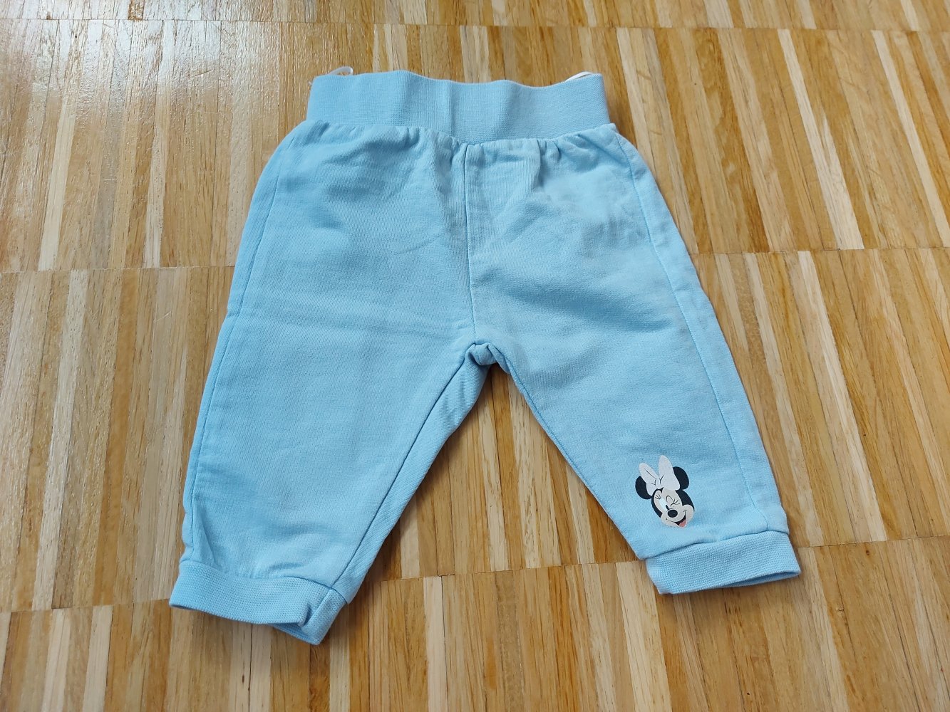 hellblaue Babyhose Minnie Maus, Gr. 62