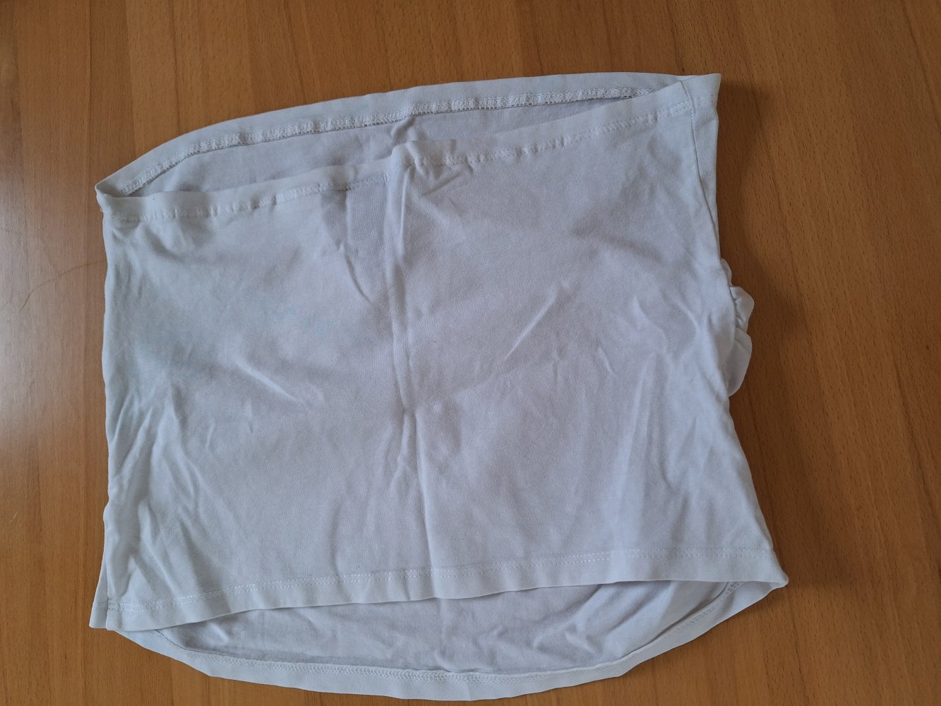 weißes Bauchband Gr. M/L Schwangerschaftsbauch