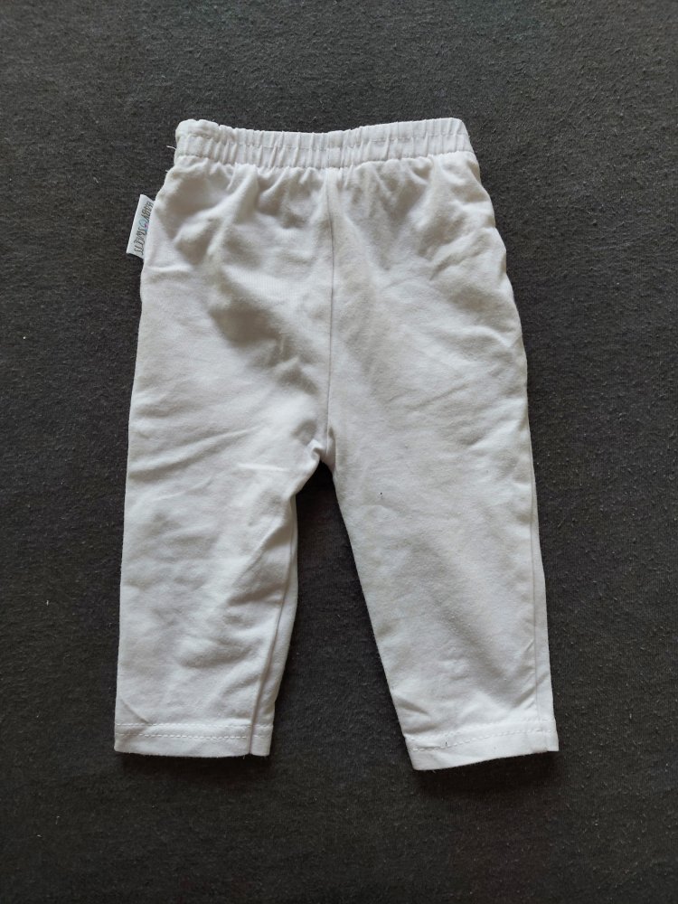 weiße Babyhose/Babyleggings, Gr. 62