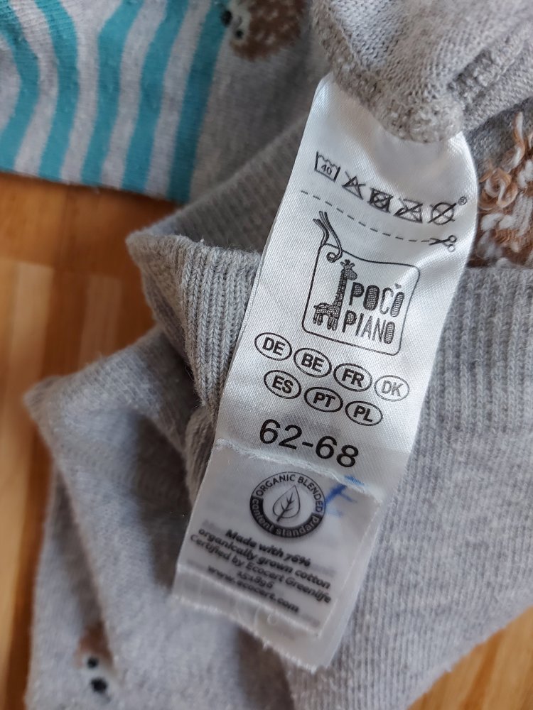 Babystrumpfhose mit Igeln, Gr. 62-68