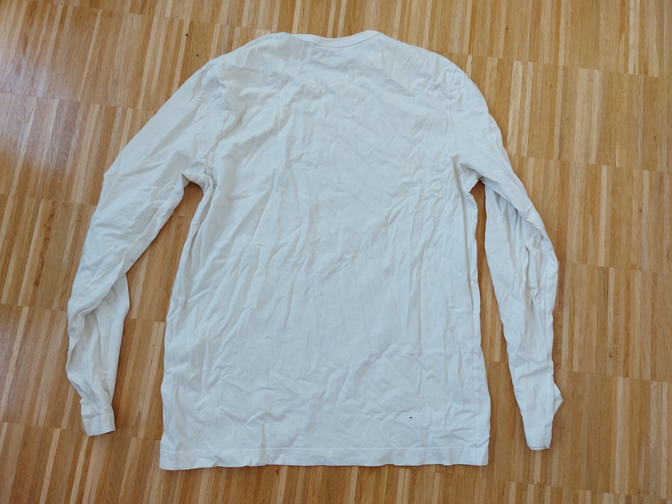 weißes Männer-Langarmshirt von s.Oliver
