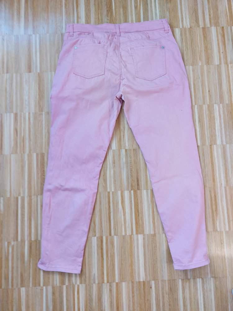 apricotfarbene Damenhose /lachsfarben Gr. 40 von Montego