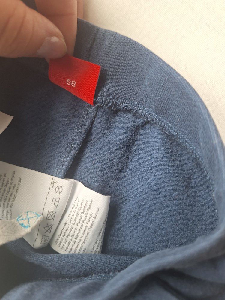 blaue Babyleggings Gr. 68 Daydreamer