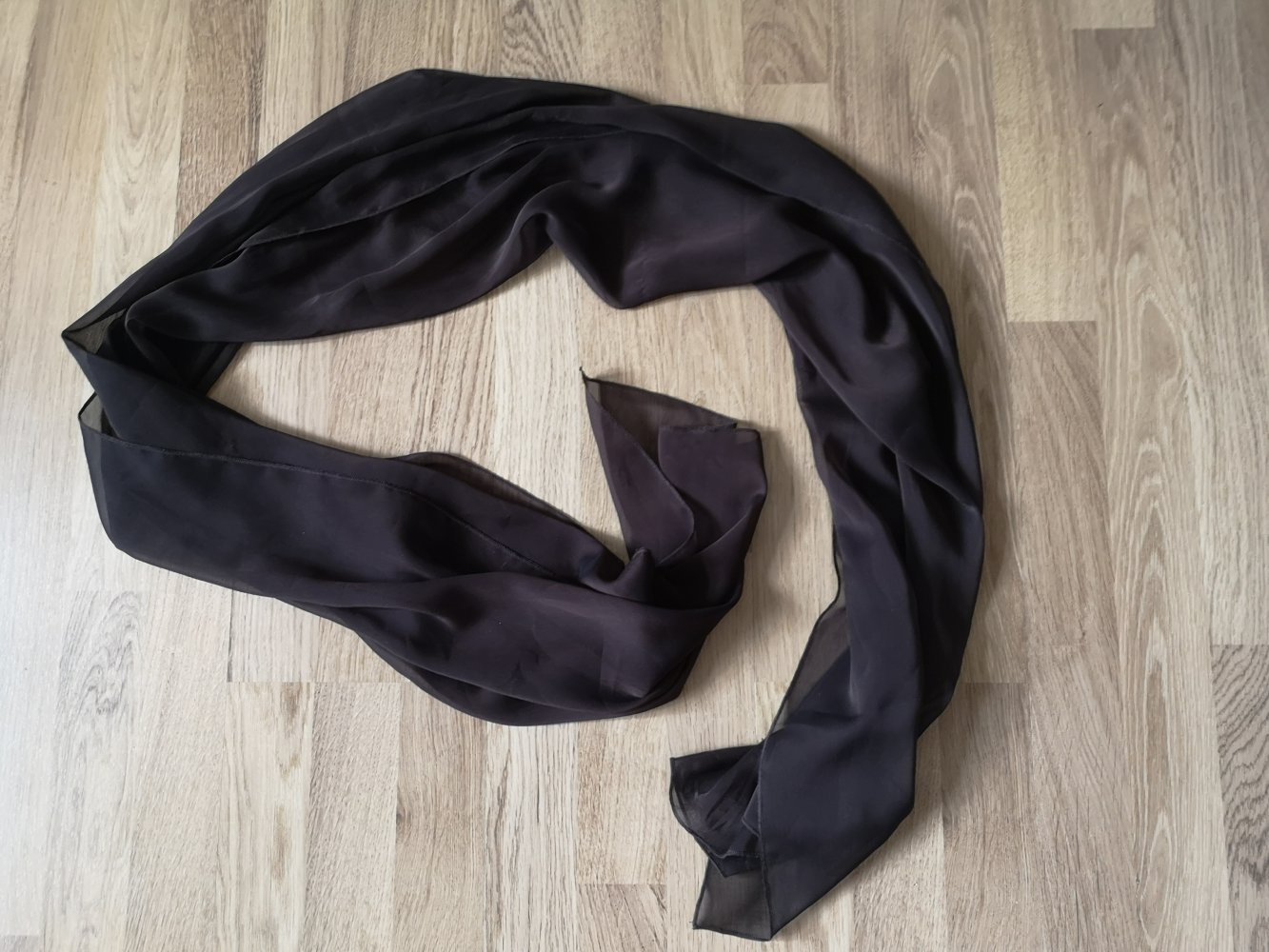 braune Stola / braunes Tuch