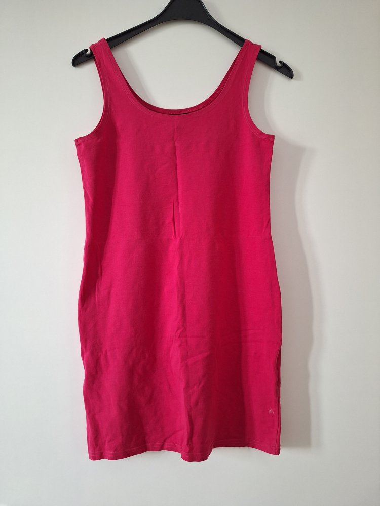 Pinkes Basic Stretch Kleid, Gr. 38
