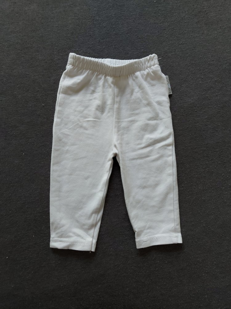 weiße Babyhose/Babyleggings, Gr. 62