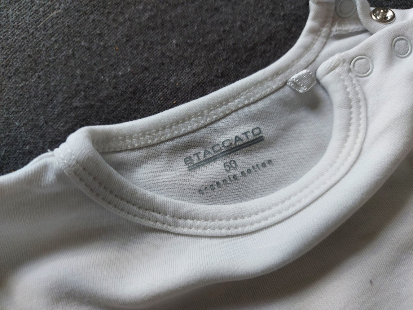 Weißer Langarmpullover Gr. 50