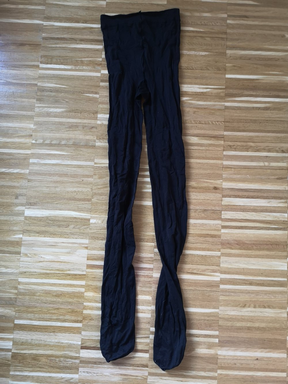 schwarze Strumpfhose
