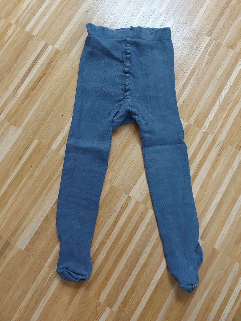 blaue Babystrumpfhose