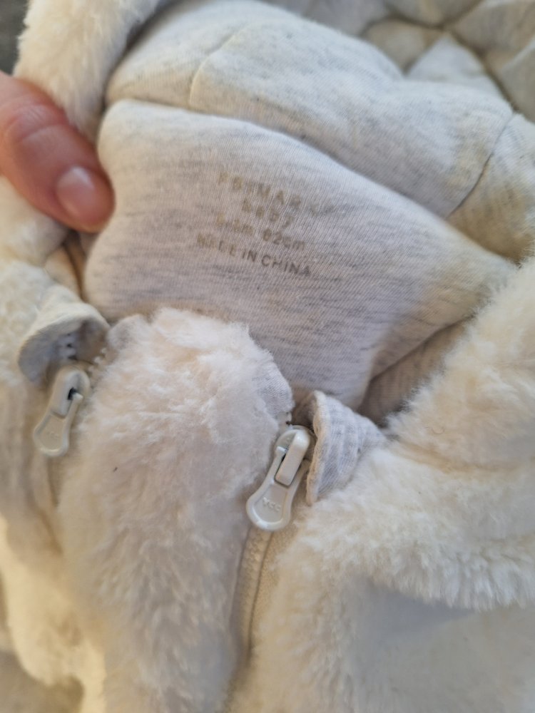 Kuscheliger Winteranzug / Teddy Overall Gr. 62