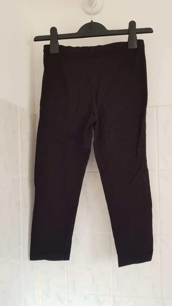 schwarze Basic H&M Leggings Gr. 152
