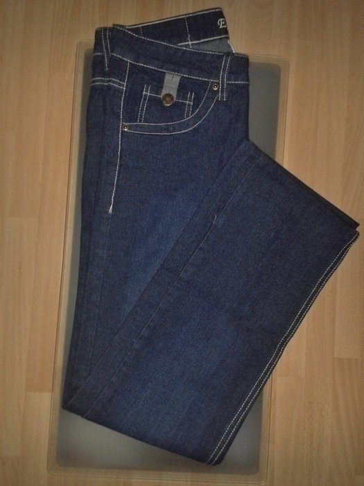 Sehr schöne Jeans - Hose mit höherem Bund Wie Neu!