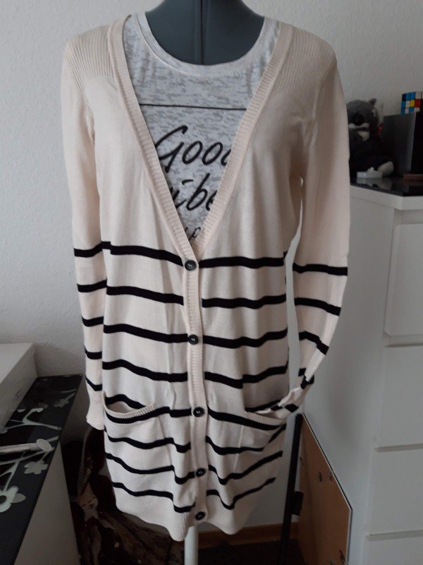 Sehr schöne Longstrickjacke 