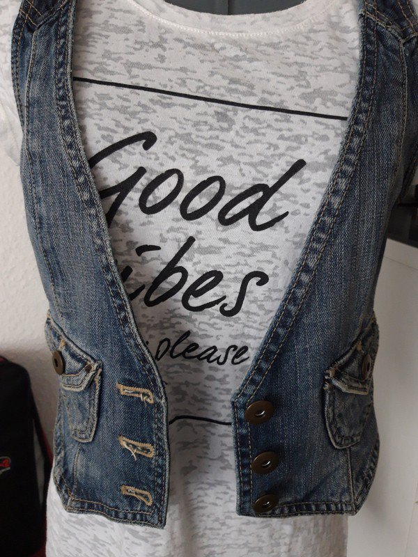 Sehr schöne Jeans- Weste 