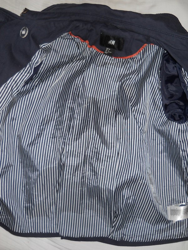 Jacke / Übergangsjacke blau Gr. 36 H&M