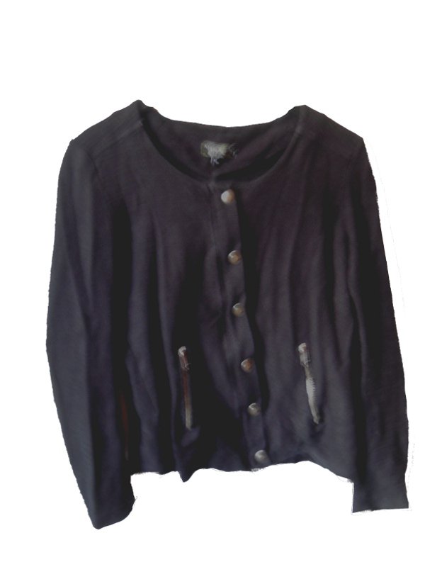 Jacke Sweatjacke schwarz Marie Lund Gr. M