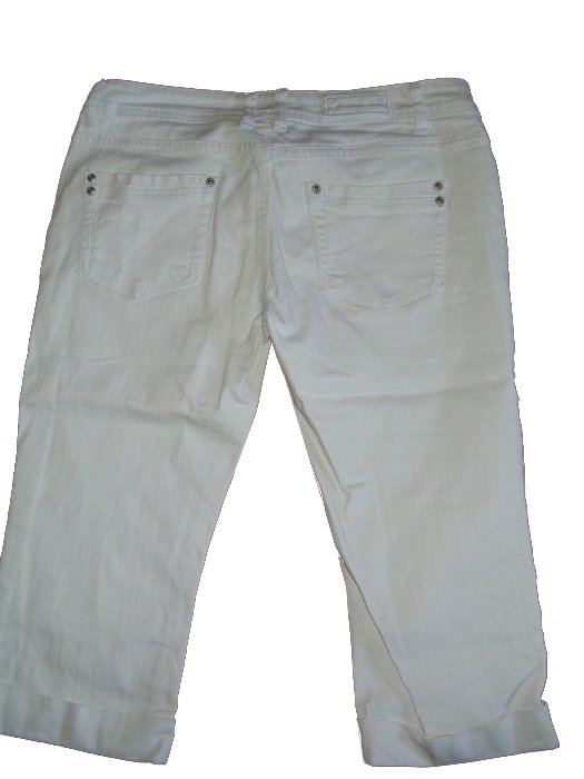 3/4 Jeans - 7/8 Jeans - Capri Jeans - 5-Pocket - weiß Gr. 44 ( 40)
