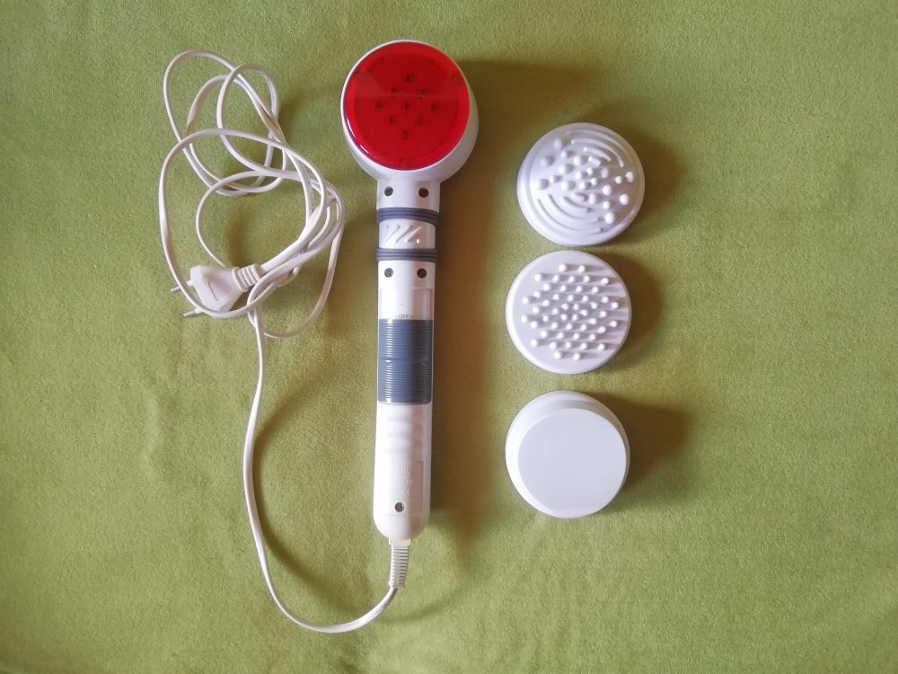 Tronic SF-202 Massage Gerät infrarot 3 Ausätze