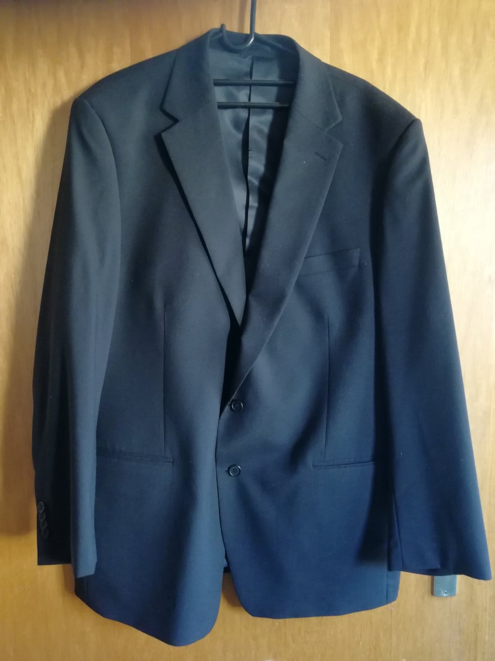 Anzug - Anzughose Gr. 62 - Anzugjacke Sakko Gr. 60 - c. comberti - schwarz