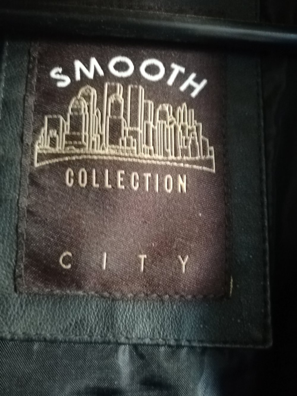 Lederjacke - schwarz - Smooth City Collection - Gr. 52/54
