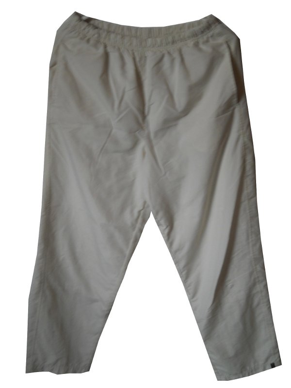 Sporthose Freizeithose cremeweiß naturweiß wollweiß beige  Gr. 44/L