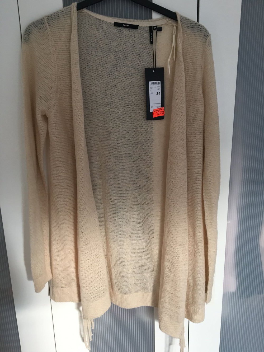 Cardigan mit Fransen 