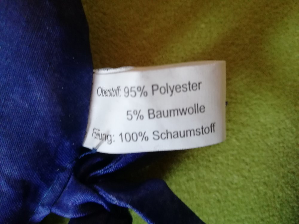 8 Stuhlkissen Sitzkissen blau