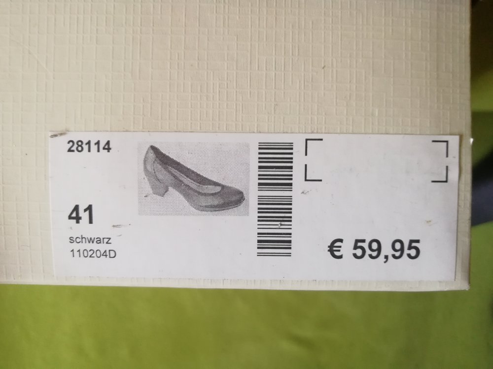Pumps schwarz Venturini Gr. 41