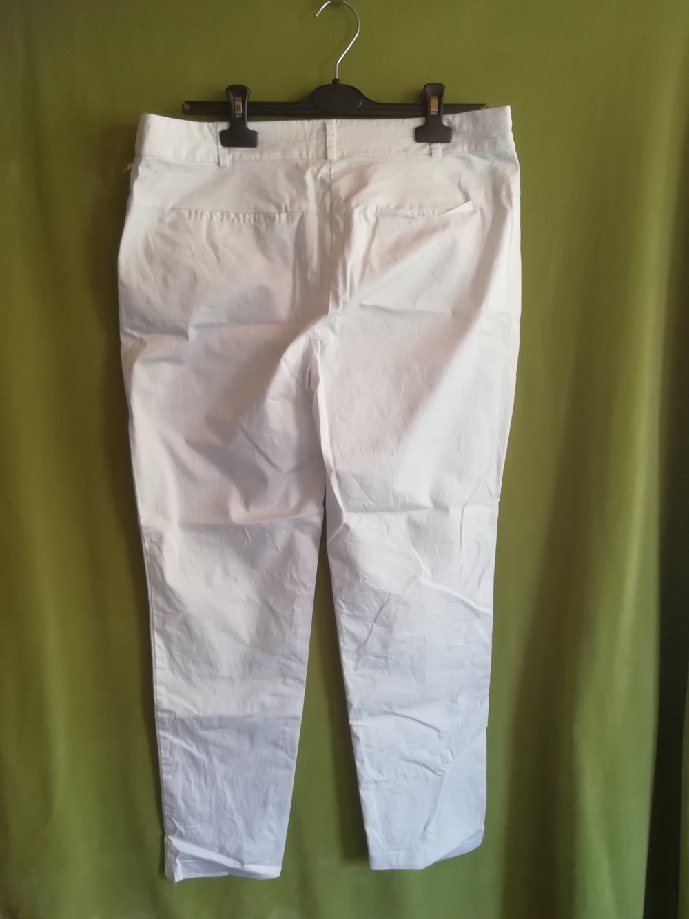 Hose Stoffhose weiß Gr. 42