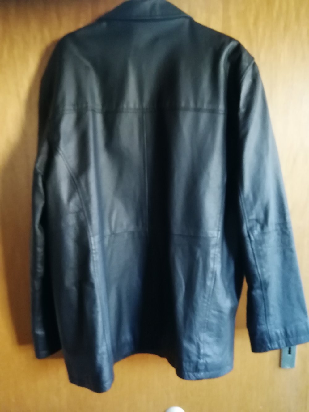 Lederjacke - schwarz - Smooth City Collection - Gr. 52/54