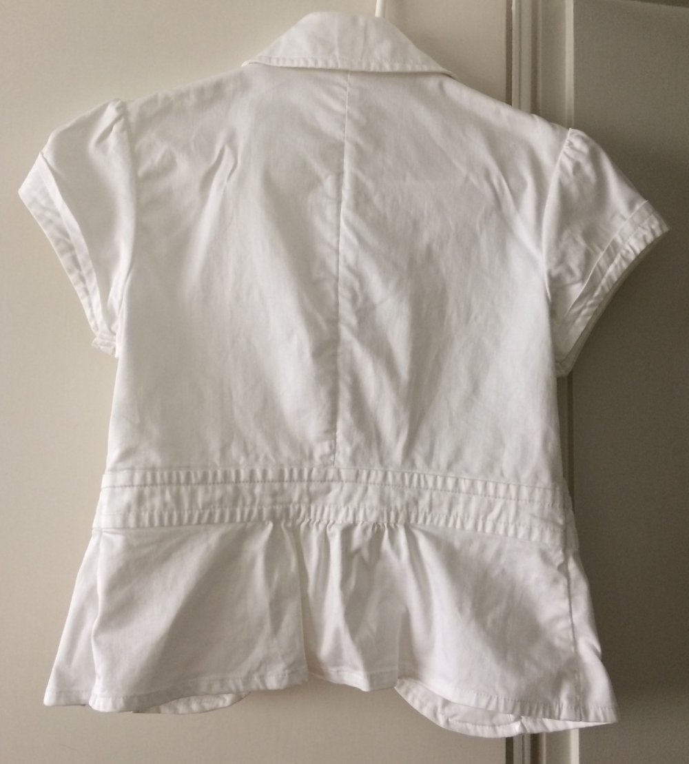 Ein-Knopf-Kurzarm Blazer