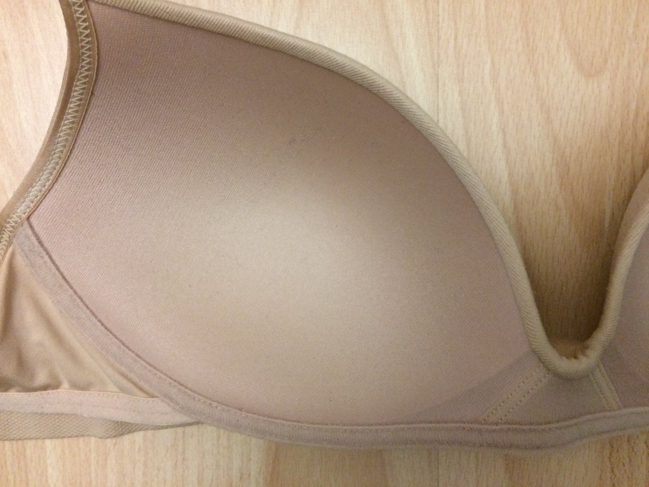 Seamless Soft-BH -beige-, in Größe: S