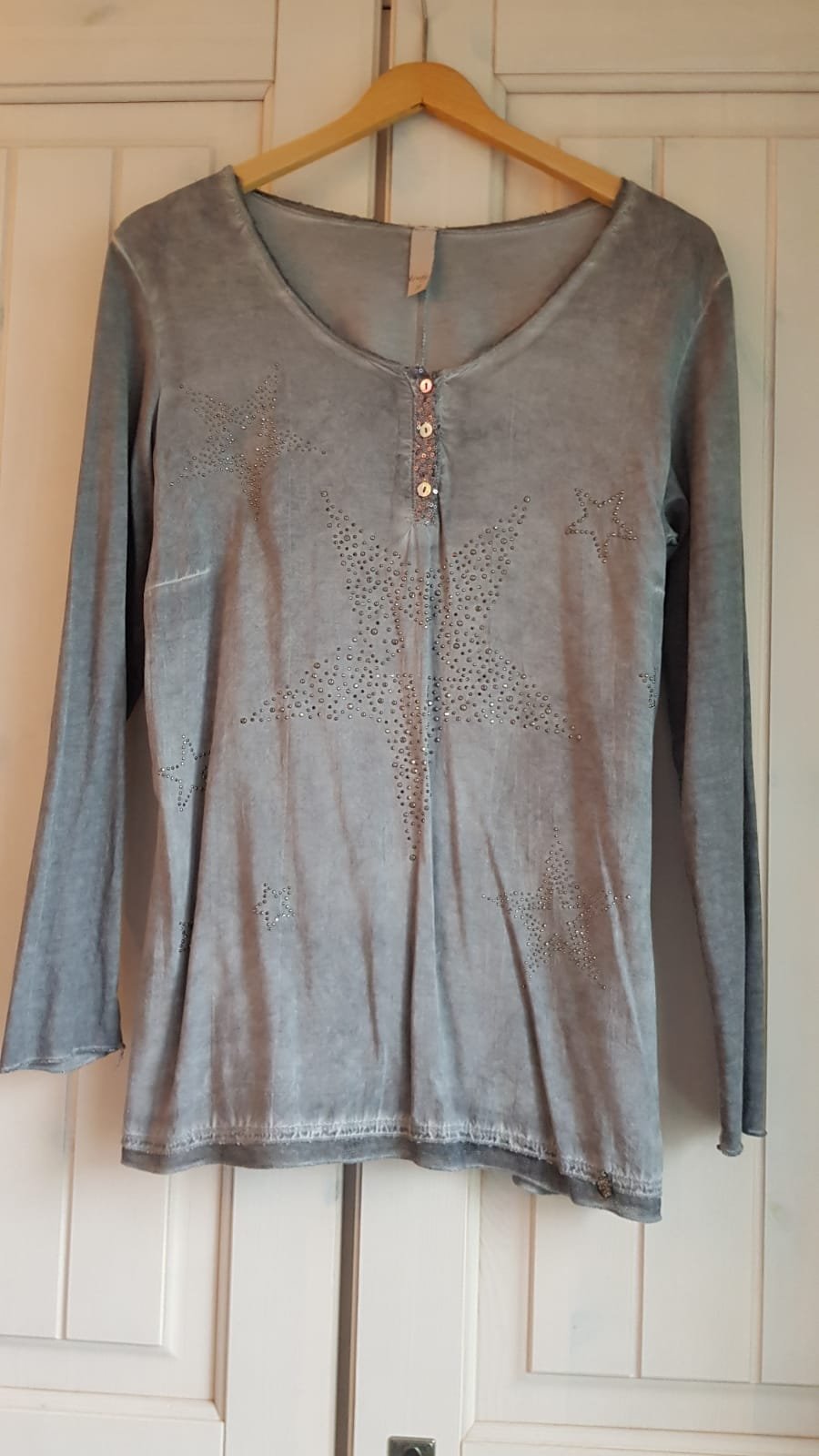 Shirt Tredy Langarm Gr. 38