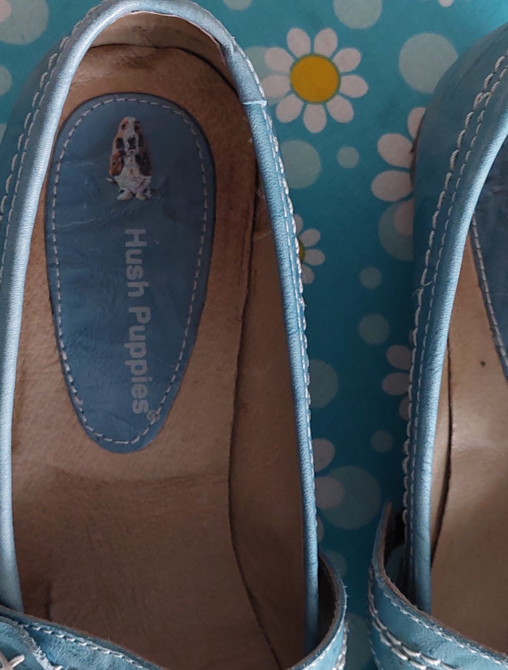 Schuhe Pumps Hush Puppies Türkis Blau