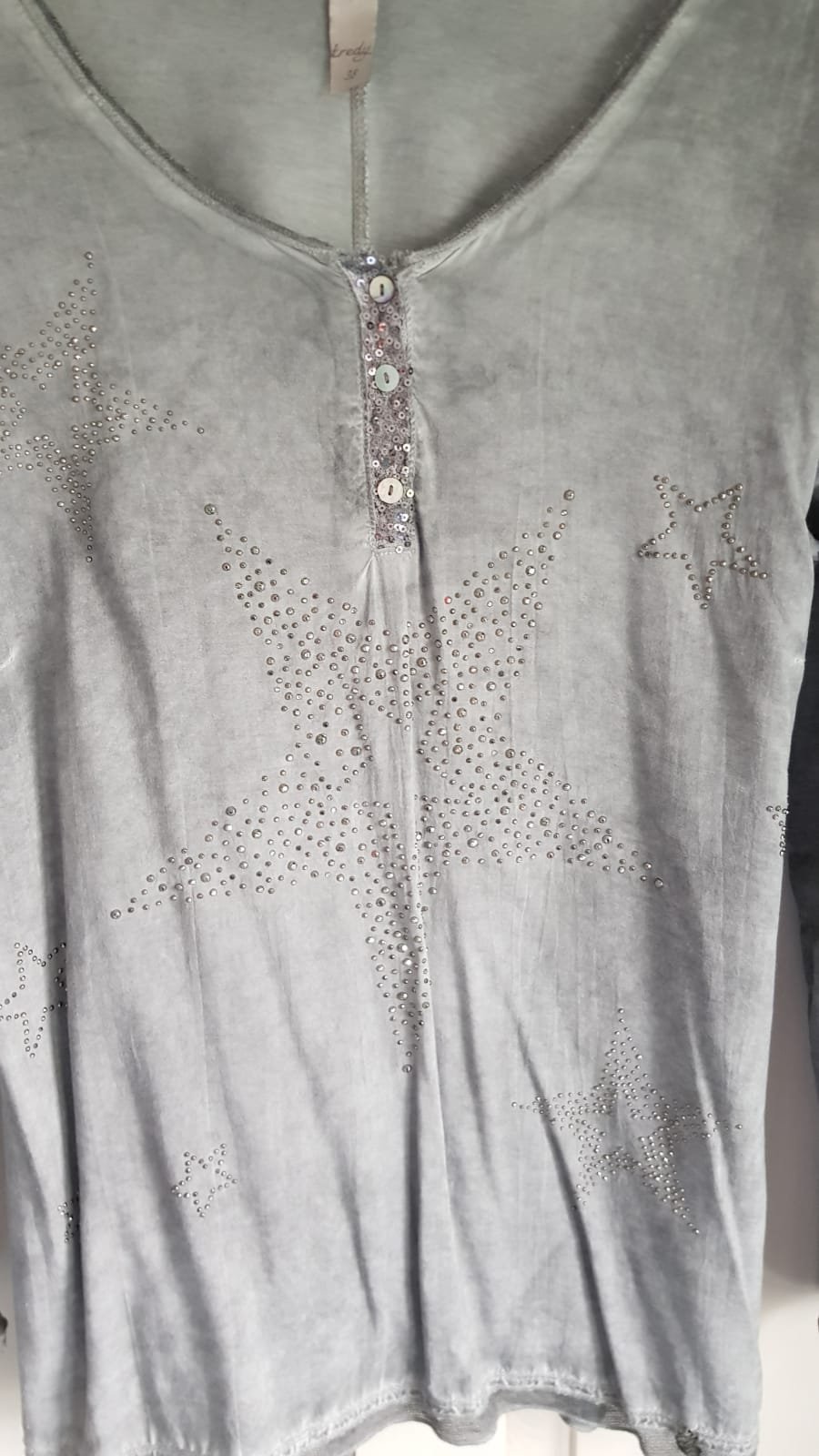 Shirt Tredy Langarm Gr. 38