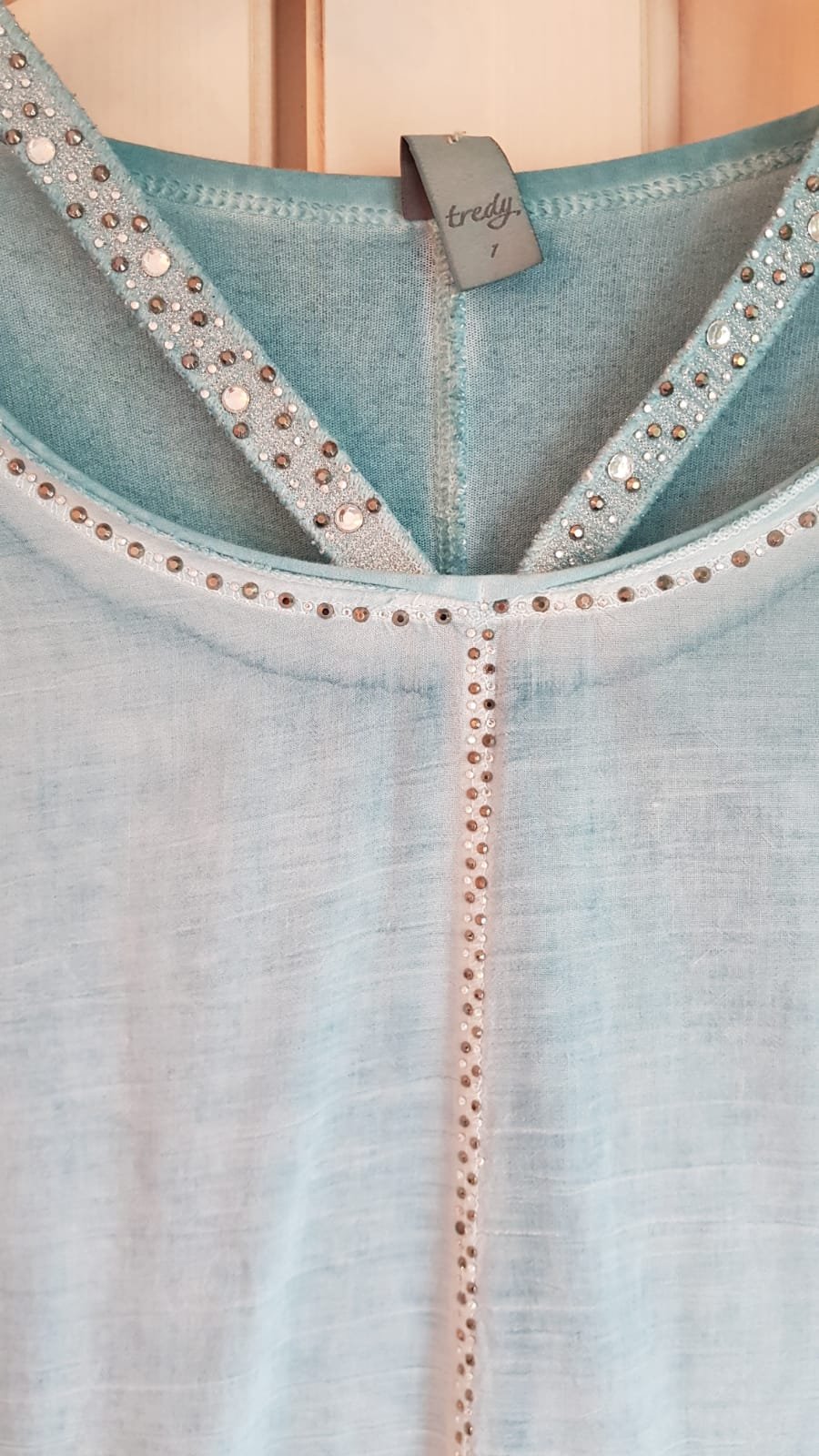 TREDY SHIRT OCEAN TÜRKIS Gr. 38/40