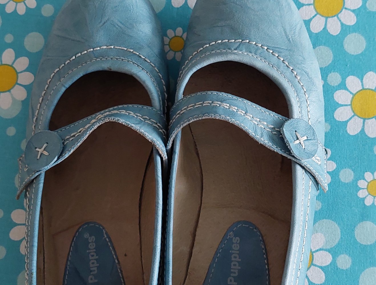 Schuhe Pumps Hush Puppies Türkis Blau