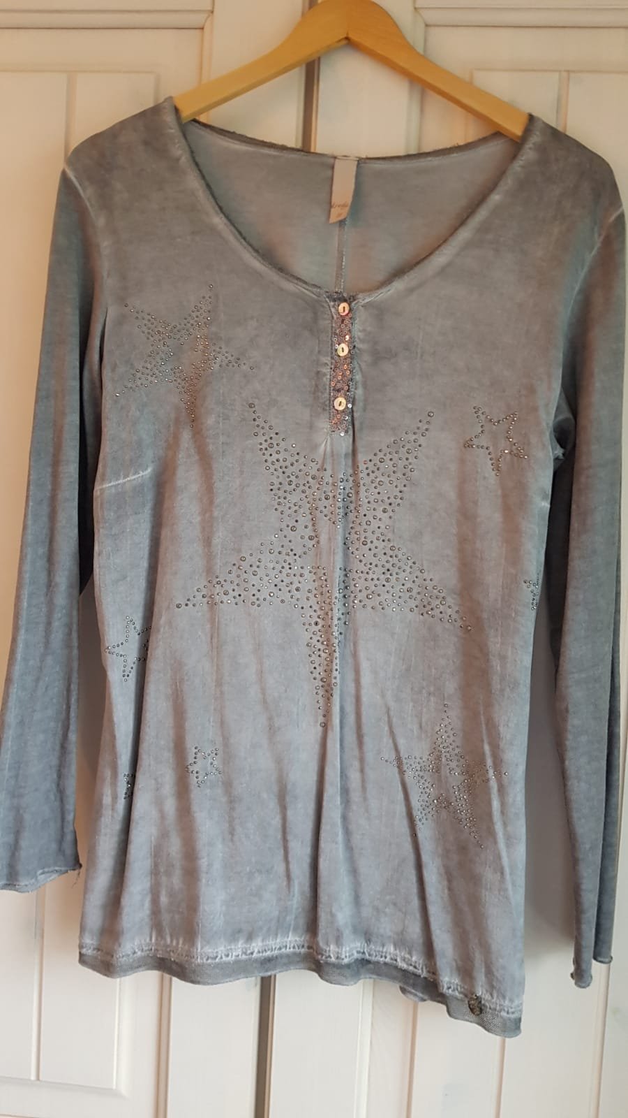 Shirt Tredy Langarm Gr. 38