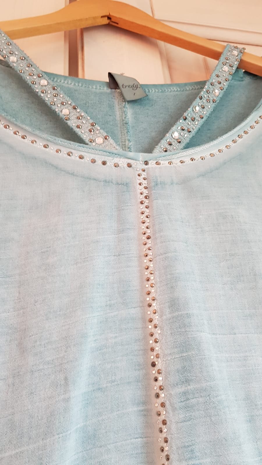 TREDY SHIRT OCEAN TÜRKIS Gr. 38/40