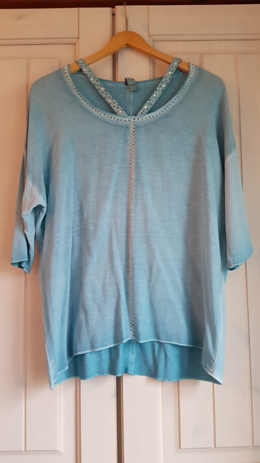 TREDY SHIRT OCEAN TÜRKIS Gr. 38/40