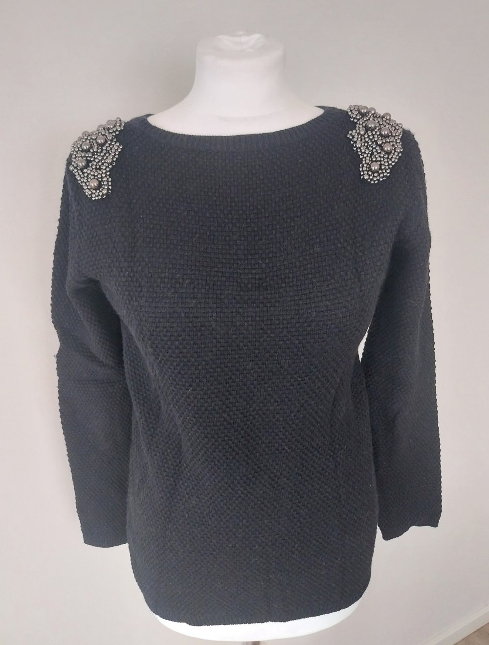 edler Pullover mit Wollanteil