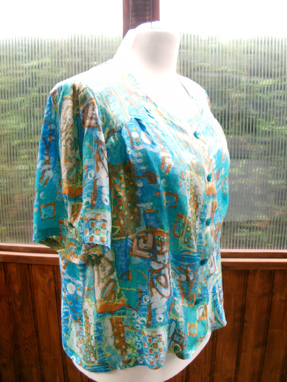 Bunte Bluse Vintage