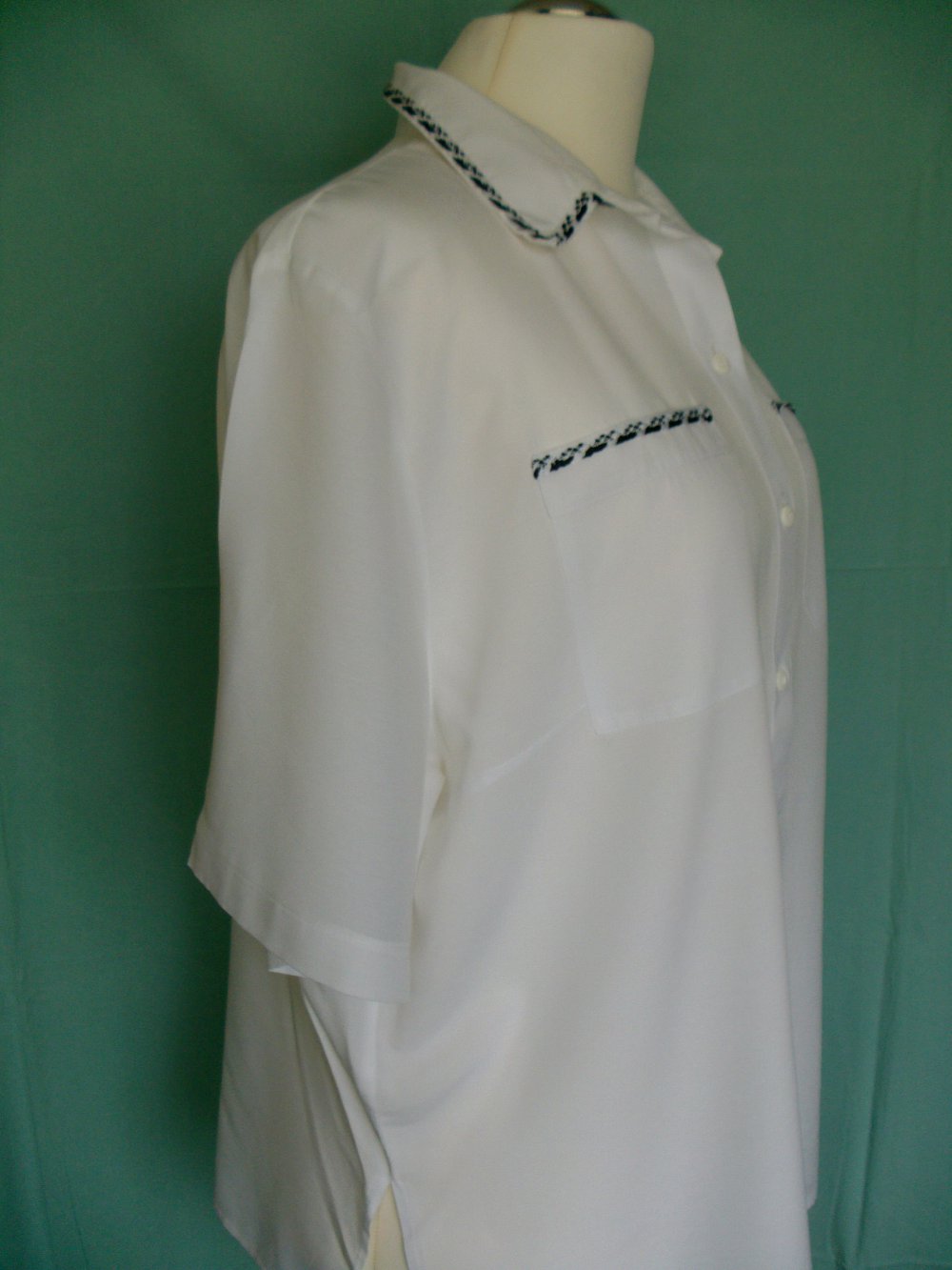 Weiße Bluse