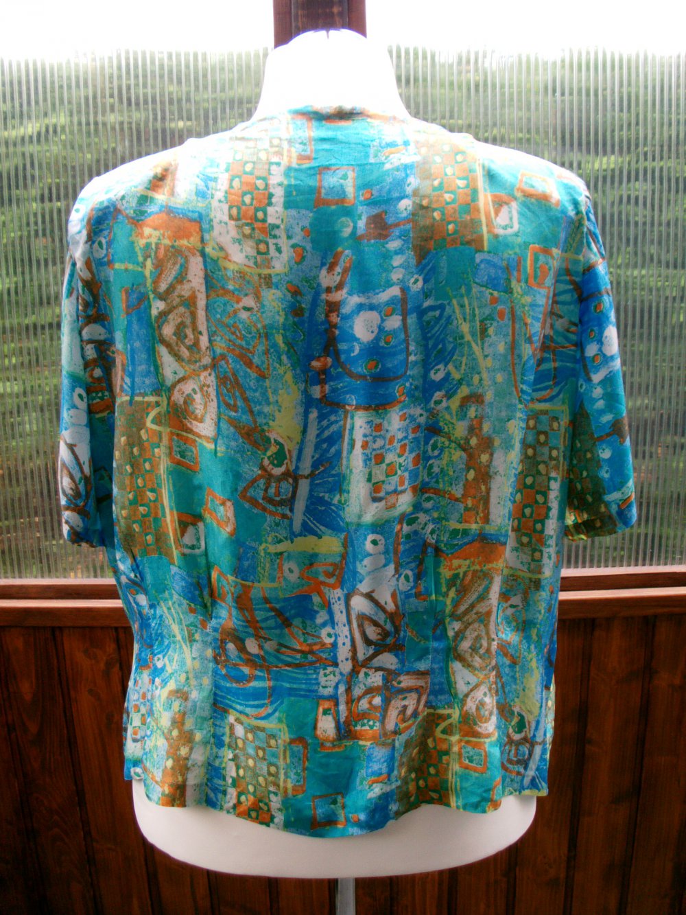 Bunte Bluse Vintage